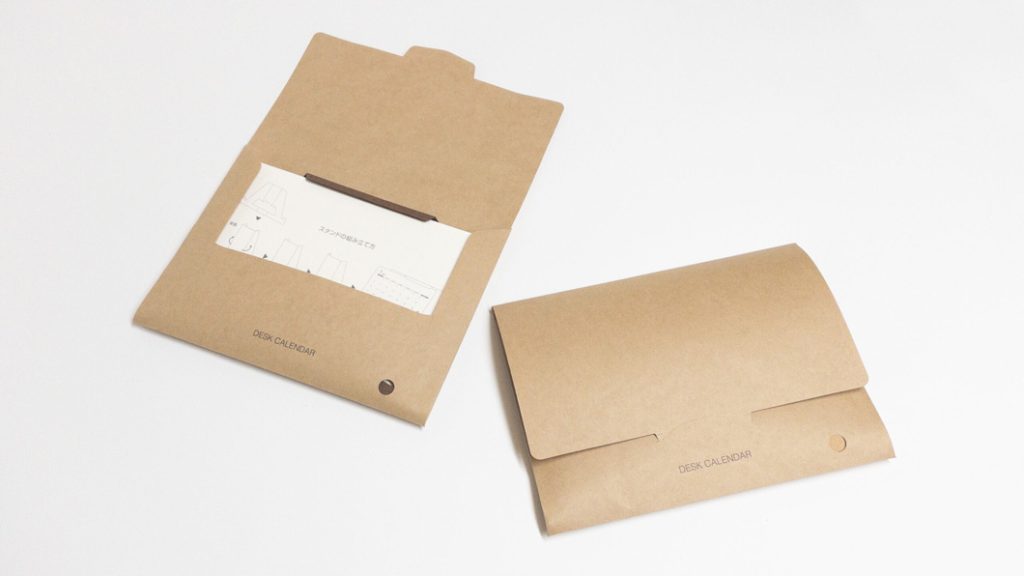 スマートデスクカレンダー封筒2026