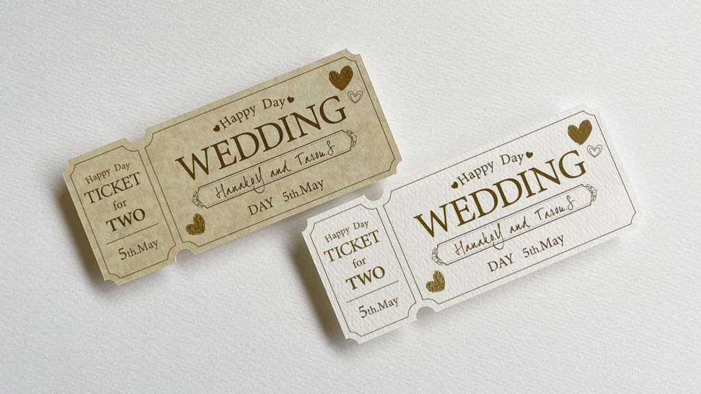 ウェディングチケット_2