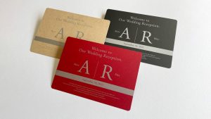 銀刷り・金刷りポストカード